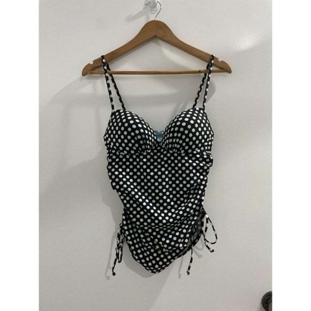 Sara Blakely LOVE YOUR ASSETS Bathers Tank Top Swimmers Size M